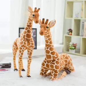 Peluche girafe géante – Compagnon tout doux