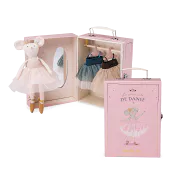 Valise dressing de danseuse étoile Moulin Roty