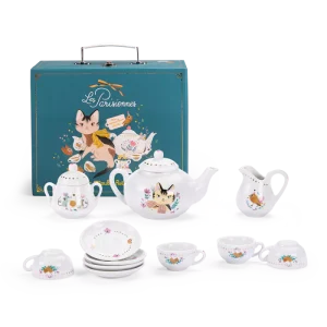 Valise dînette thé céramique