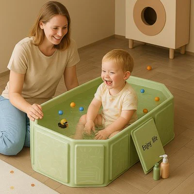 Baignoire bébé – Design intelligent – Image 3
