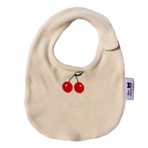 Bavoir cerises