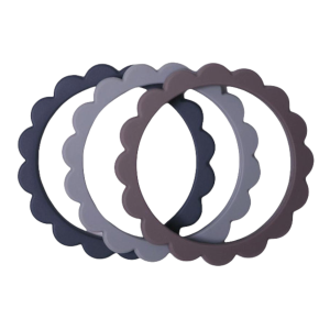 BRACELETS DE DENTITION FLOWER STEEL – MUSHIE