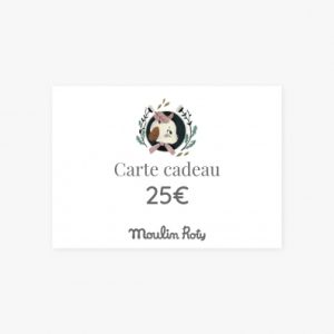 Carte cadeau 25 euros