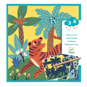 CARTES A GRATTER GROSSES BETES – DJECO