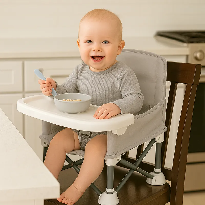 Chaise bebe | Siège repas portable et pliable – Image 3