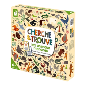 CHERCHE ET TROUVE LES ANIMAUX MENACES – JANOD