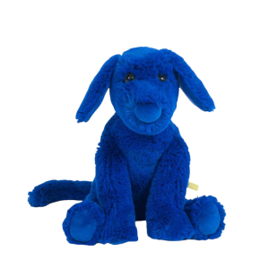 PELUCHE CHIEN BLEU – MOULIN