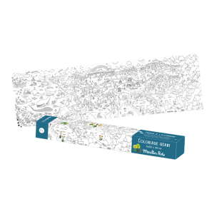 COLORIAGE GEANT L&rsquo;EXPLORATEUR – MOULIN ROTY