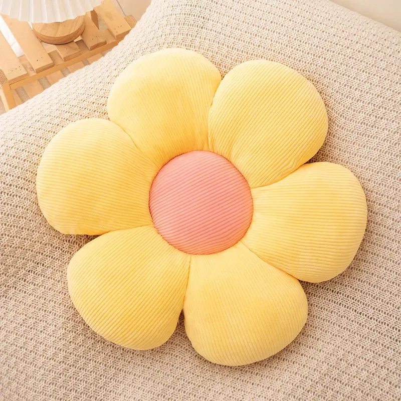 Coussin | en forme de marguerite moelleux et confortable – Image 9