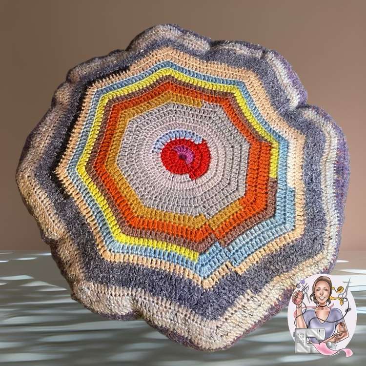 Coussin Déco Hexagonal – Image 2