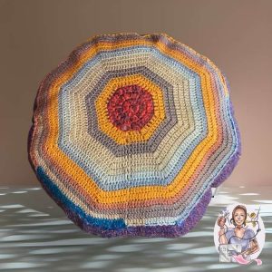 Coussin Déco Hexagonal