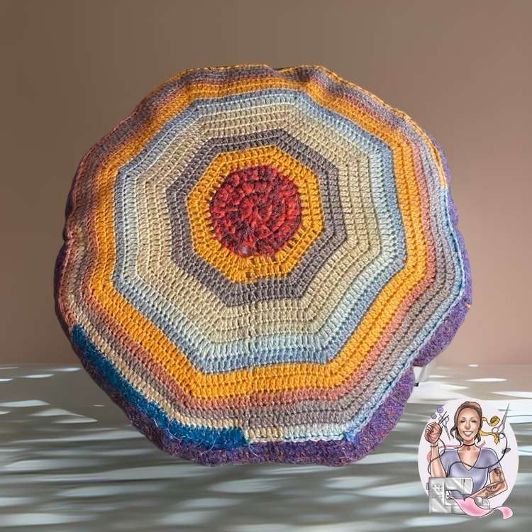 Coussin Déco Hexagonal
