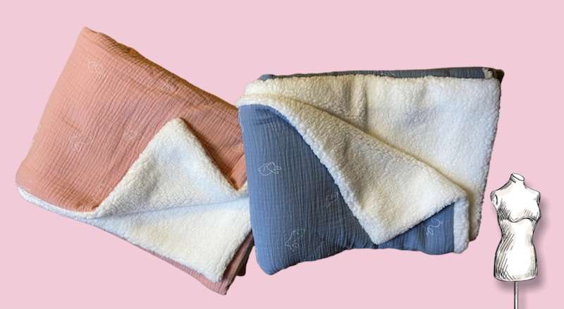 Couverture Bébé Lapin Sherpa – Image 2