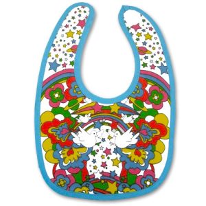 Bavoir bébé 70’s
