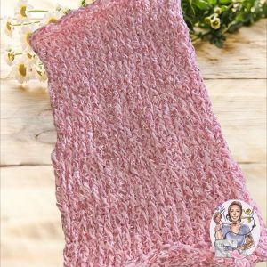 Snood Ruban Rose