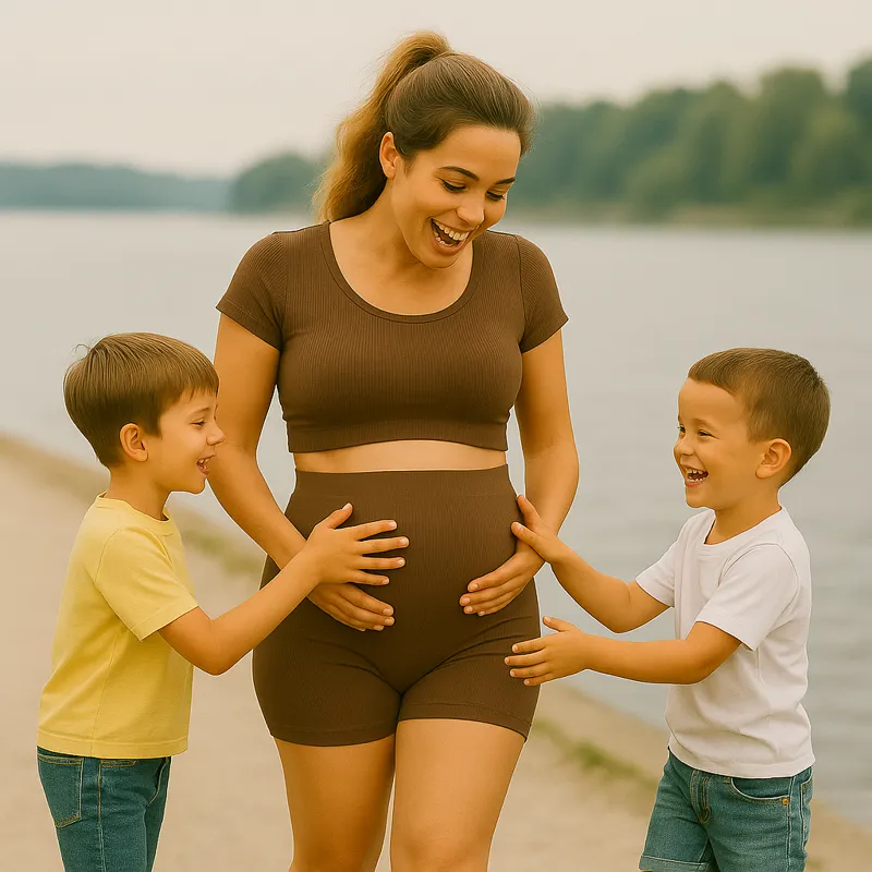 Vetement de grossesse | ensemble de maternité – Image 4