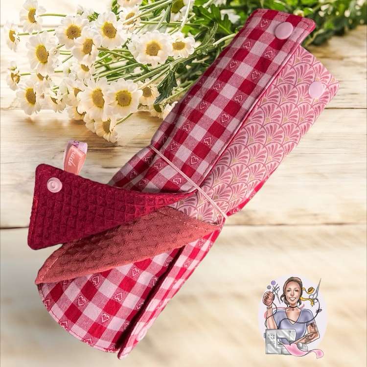 Essuies-tout réutilisables et lavables en 6 feuilles – Image 3