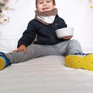 Snood / Tour de cou pour Bébé – Couleur grise