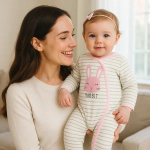 Pyjama bebe | Coton bio ultra doux, chaleur et tendresse garanties  - Lot de 3