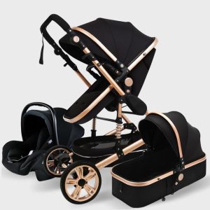 Poussette Bébé 3 en 1 Pliable