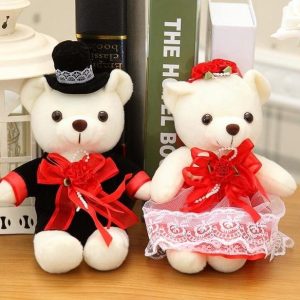 Couple d’Ours En Peluche