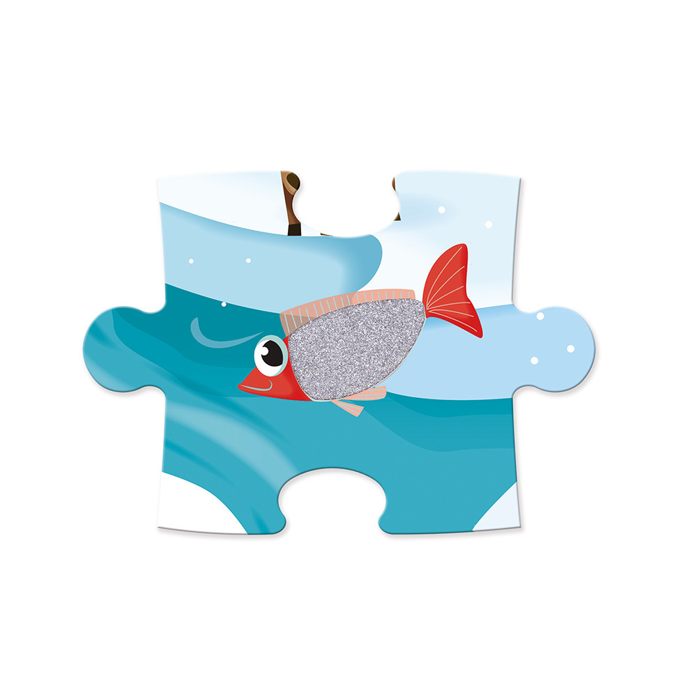 Janod Puzzle Tactile ‘LA BANQUISE’ 20 Pièces – Image 6