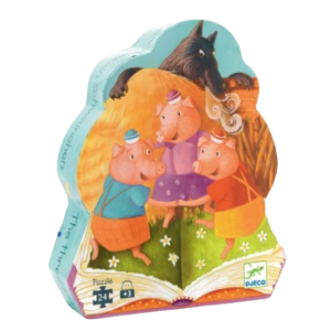 PUZZLE LES 3 PETITS COCHONS – DJECO