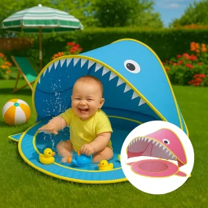 Tente de plage bébé | protection solaire