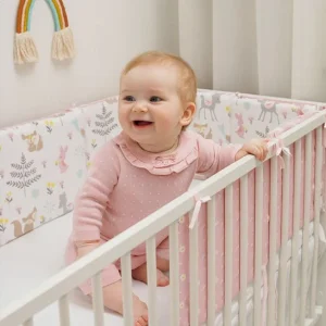 Tour de lit respirant - La savane enchantée