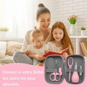 Trousse de soins bébé | ensemble complet pour l'hygiène de votre bébé